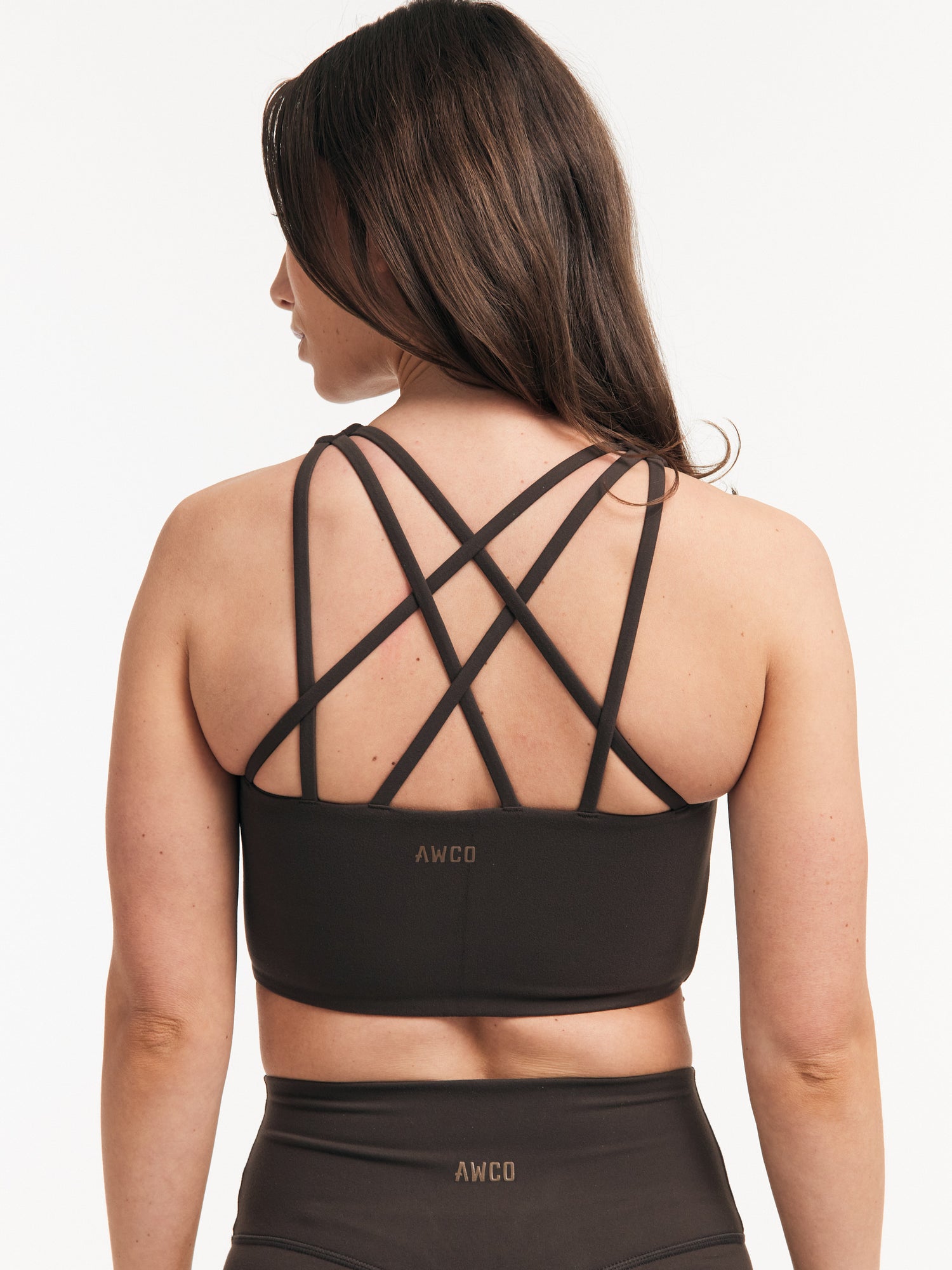 Cloud Sports Bra Brown