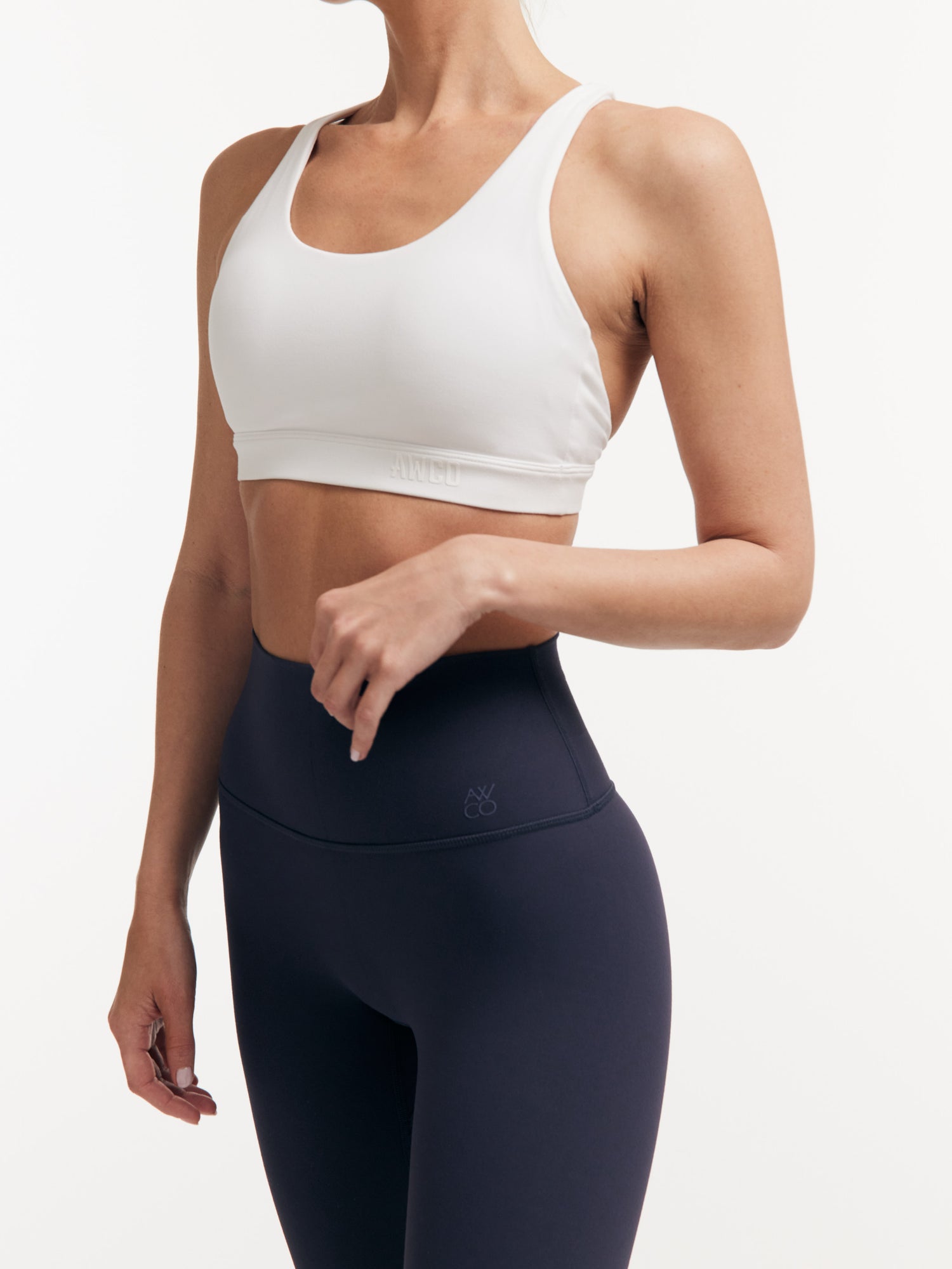 Icon Sports Bra White