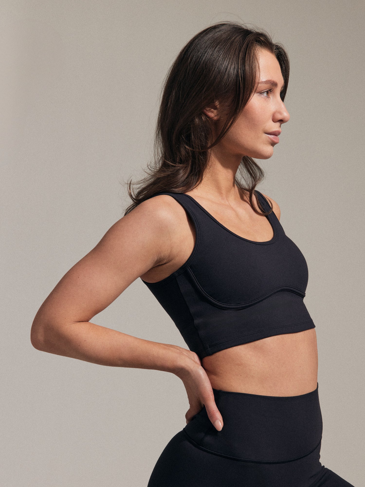 Cloud Bralette Black