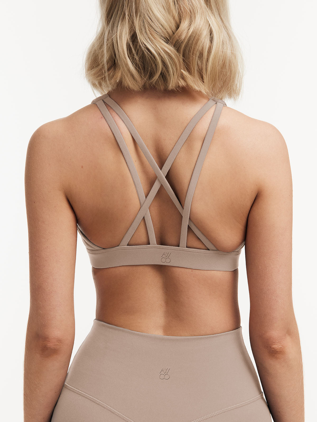 Icon Sports Bra Mocha
