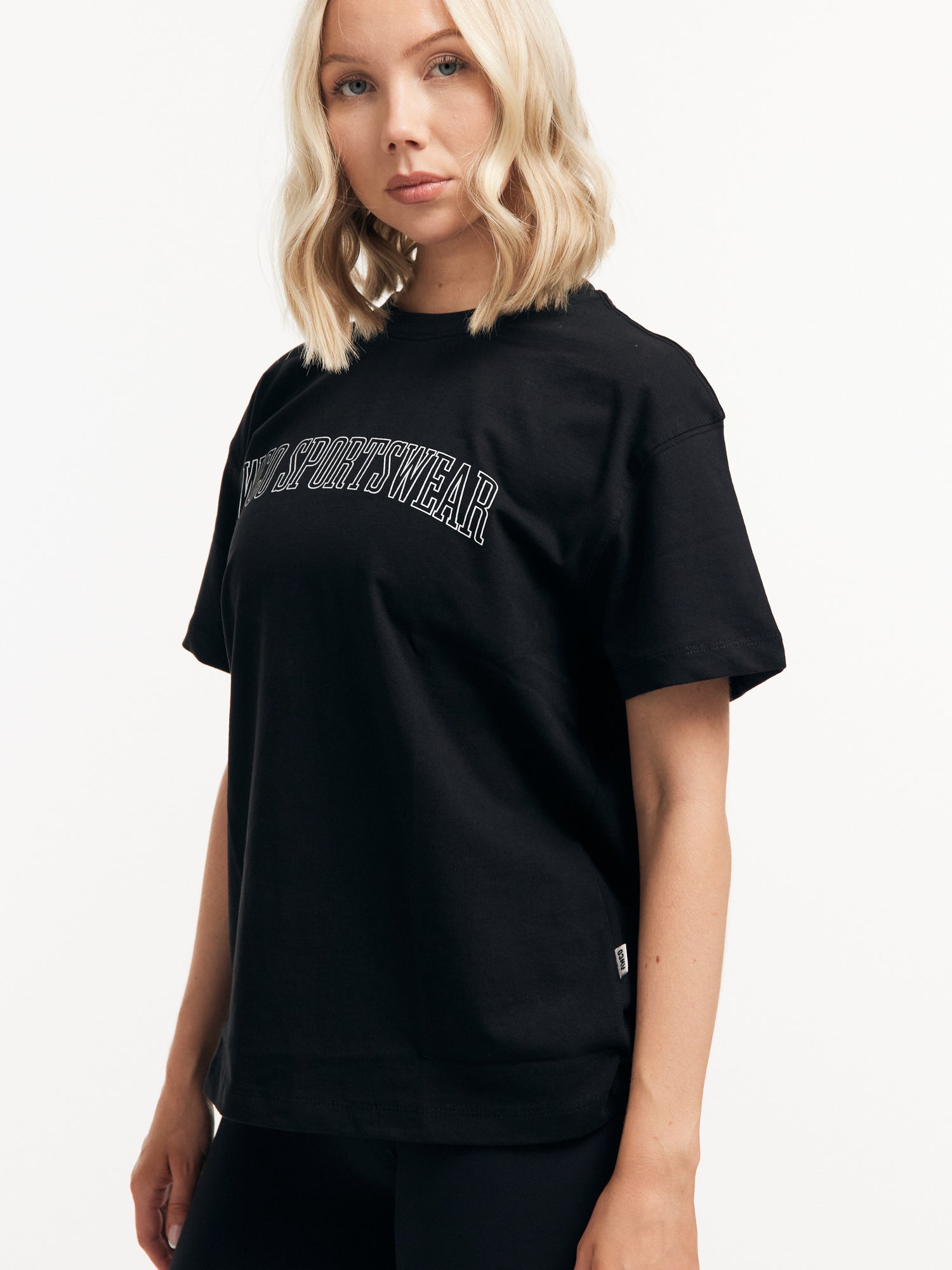 College T-shirt Black