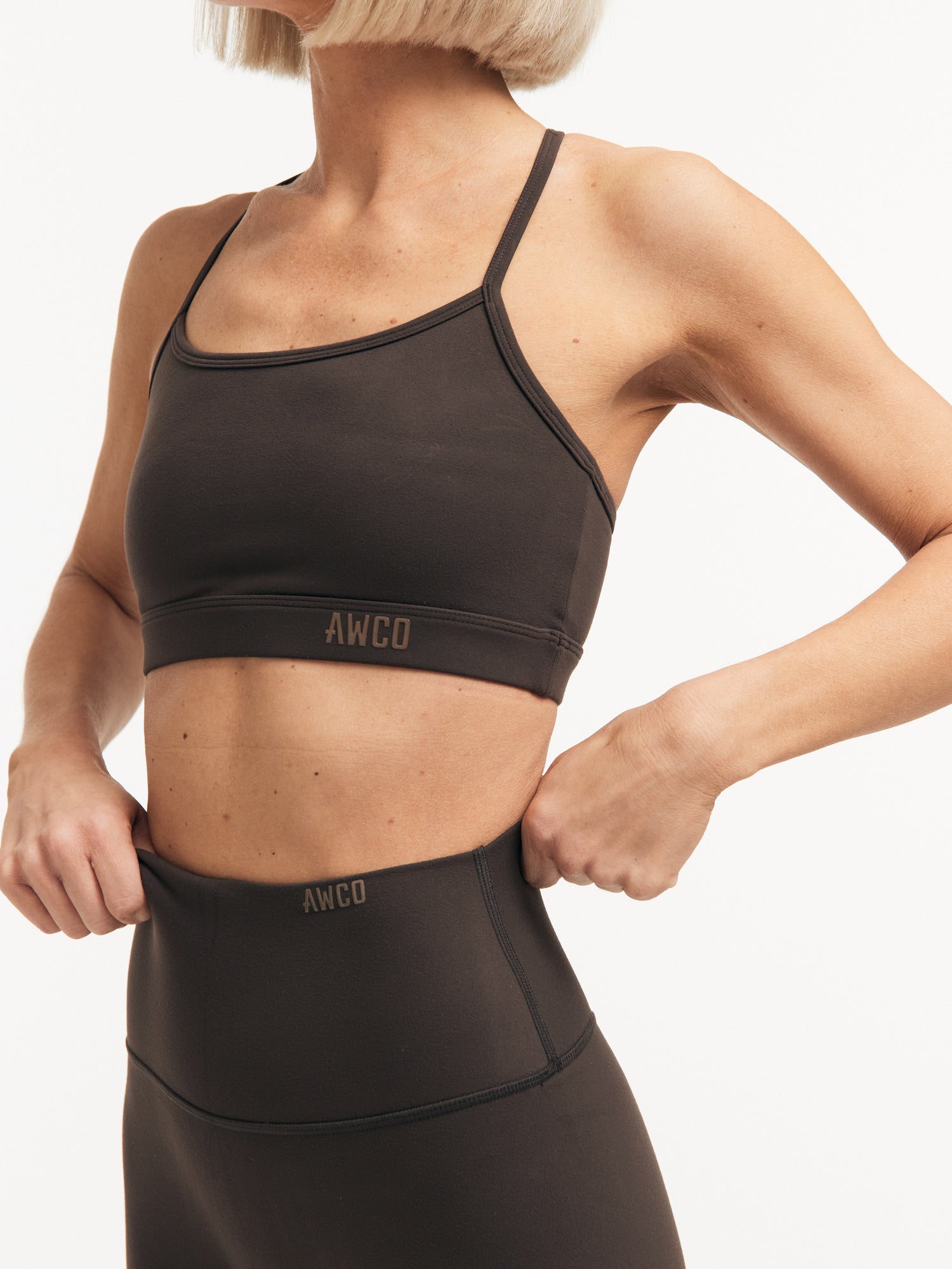 Cloud Light Sports Bra Brown