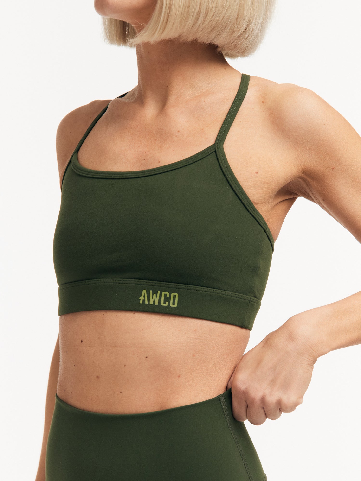 Cloud Light Sports Bra Green